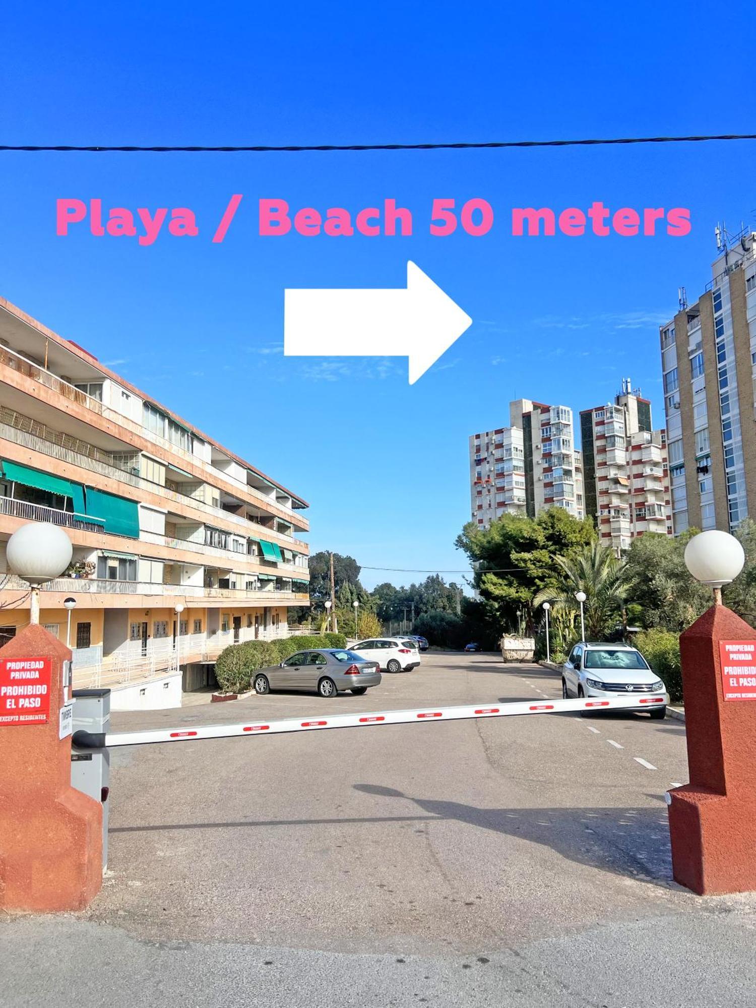 Appartement A 100M De La Playa. 2 Hab. A/C à Alicante Extérieur photo